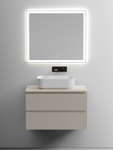 Столешница Sancos TT80A2 80х46 накладная цвет бежевый - фото 4